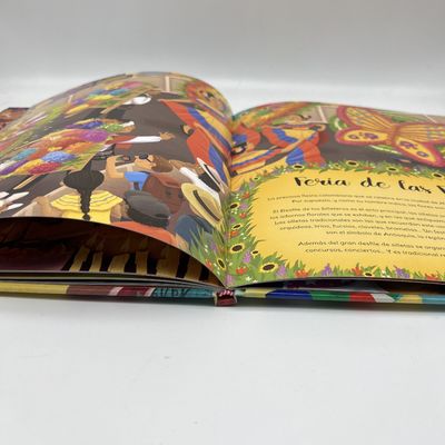 Children's Offset Book Printing And Binding Customized With Single Side