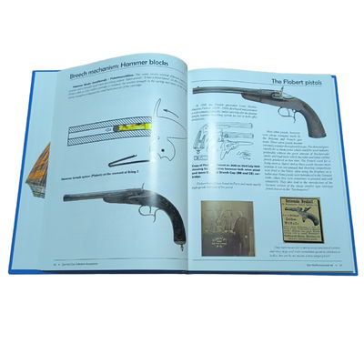 Printing And Binding Services Smyth Sewn Hardcover Glossy Art Book Printing For German Austrian And Swiss Target Pistols